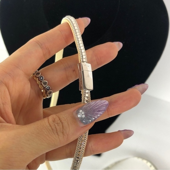 J. Crew leather beaded necklace - Picture 3 of 5